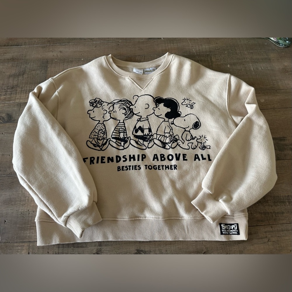 Zara youth Peanuts sweatshirt